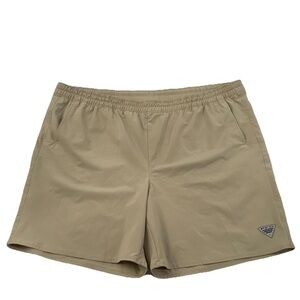 Columbia PFG Elastic Waist Fishing Shorts Women’s 4X Pockets Drawstring New